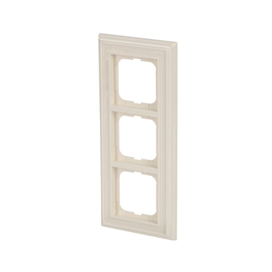 Cover frame 3-gang(s) ivory white - Busch-Dynasty – Görsel 4 / 4