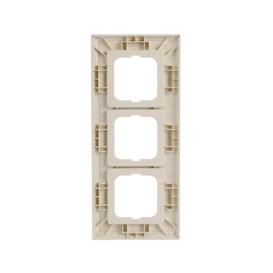 Cover frame 3-gang(s) ivory white - Busch-Dynasty – Görsel 2 / 4