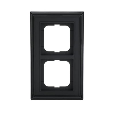 Cover frame 2-gang(s) anthracite - Busch-Dynasty