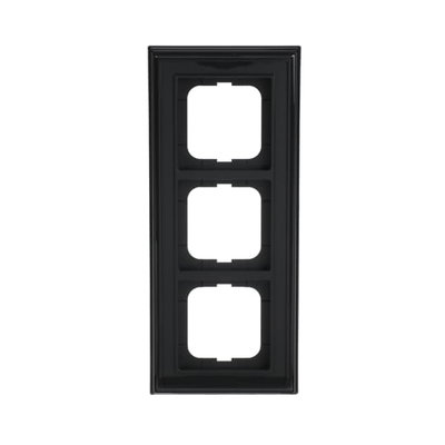 Cover frame 3-gang(s) anthracite - Busch-Dynasty