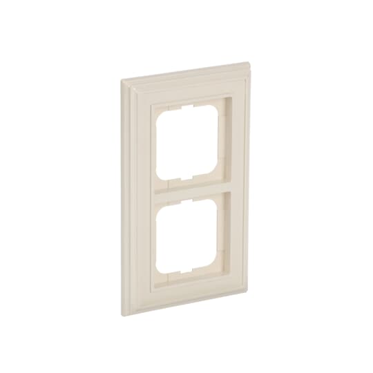 Cover frame 2-gang(s) ivory white - Busch-Dynasty – Görsel 3 / 4