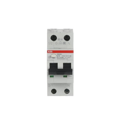 Residual Current Circuit Breaker with Overcurrent Protection DS201 - 1P+N - 30 mA - 16 A - C - Type AC