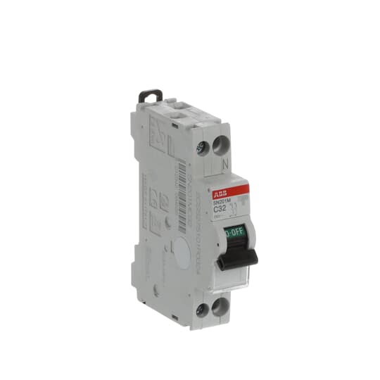 Miniature circuit breaker - SN201M - 1P+N - 32 A - C - (230 V) 10 kA – Image 3 of 3