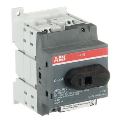 OTDC32F3 DC Switch-disconnector
