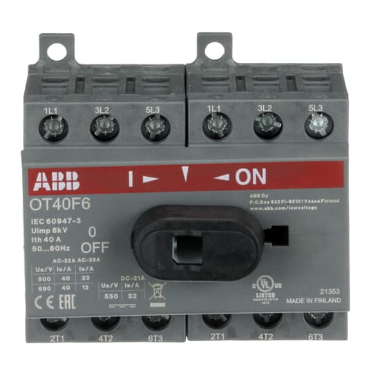OT40F6 SWITCH-DISCONNECTOR – Image 2 of 4