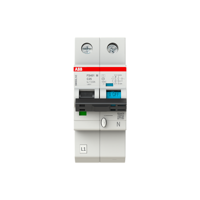 FS401M-C25/0.03 Residual Current Circuit Breaker with Overcurrent Protection