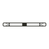 Interior fitting system , Dimensions: 25 mm x 281 mm x 16 mm