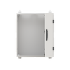 Wall-mounting cabinet, Field width: 2, Rows: 4, 650 mm x 550 mm x 225 mm, Grounded (Class I), IP55