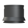 Flange, 63.5 mm x 63.5 mm x 63.5 mm