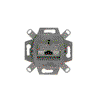 Flush Mounted Inserts UAE Cat 6a RJ45 8(8) Inclined version 1gang silver