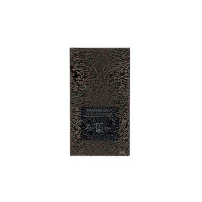 Socket outlet Shaver Antique Gold - Millenium