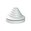 Flange, 58 mm x 58 mm x 54 mm