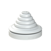 Flange, 58 mm x 58 mm x 54 mm