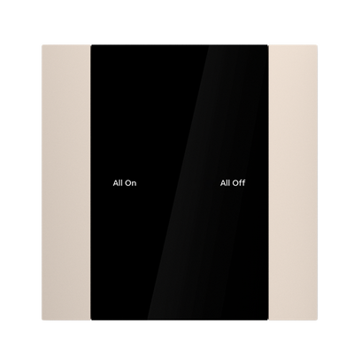 YUB/U1.0.1-411 Control Element, 1/2-fold, Champagne Gold, FM