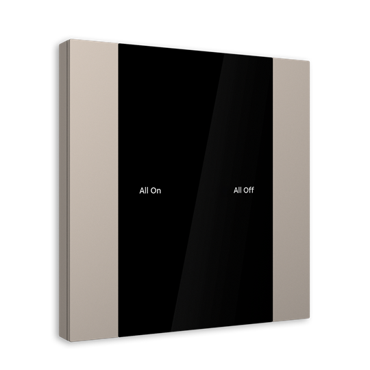 YUB/U1.0.1-411 Control Element, 1/2-fold, Champagne Gold, FM – Görsel 2 / 3