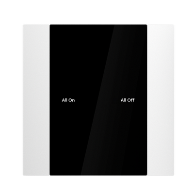 YUB/U1.0.1-001 Control Element, 1/2-fold, White, FM