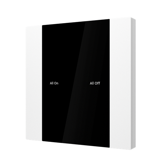 YUB/U1.0.1-001 Control Element, 1/2-fold, White, FM – Görsel 3 / 3