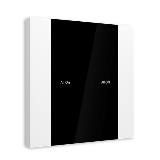 YUB/U1.0.1-001 Control Element, 1/2-fold, White, FM – Görsel 2 / 3