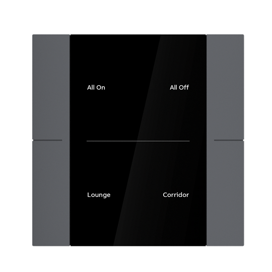 YUB/U2.0.1-131 Control Element, 2/4-fold, Silver, FM