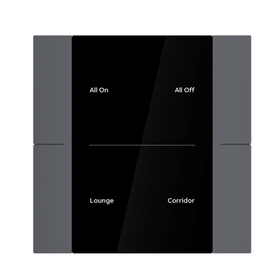YUB/U2.0.1-131 Control Element, 2/4-fold, Silver, FM