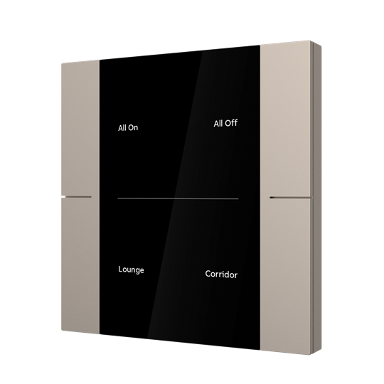 YUB/U2.0.1-411 Control Element, 2/4-fold, Champagne Gold, FM – Görsel 3 / 3