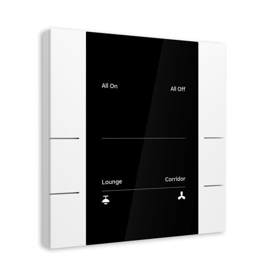YUB/U3.0.1-001 Control Element, 3/6-fold, White, FM – Görsel 2 / 3