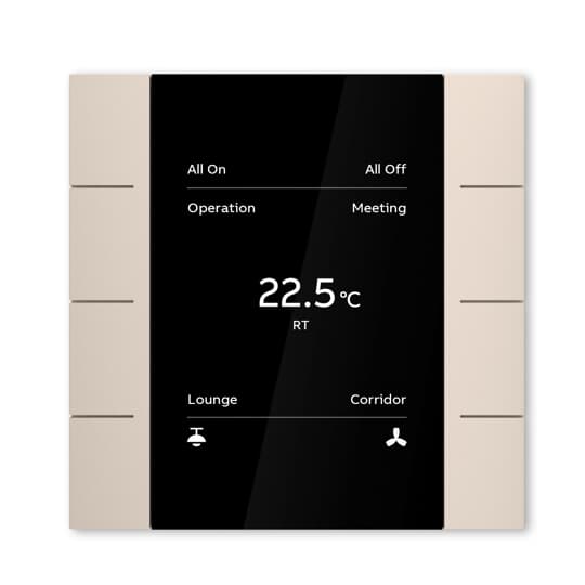 YUB/U4.0.1-411 Control Element, 4/8-fold, Champagne Gold, FM