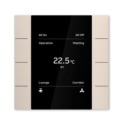 YUB/U4.0.1-411 Control Element, 4/8-fold, Champagne Gold, FM