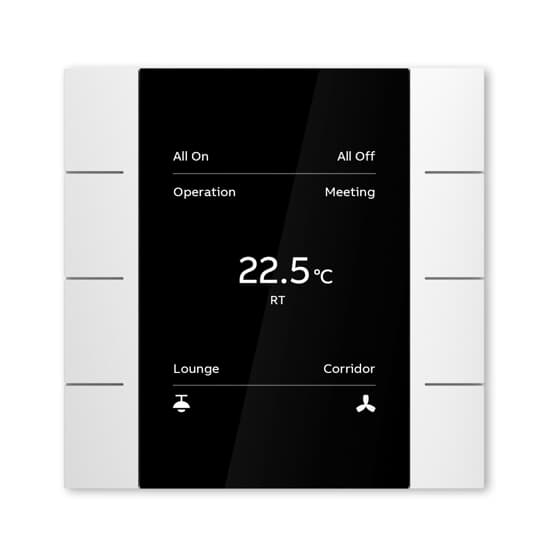 YUB/U4.0.1-001 Control Element, 4/8-fold, White, FM