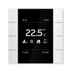 YUBR/U4.0.1-001 Room Temperature Controller with 2/4-fold Control Element, White, FM