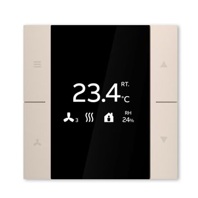 YUBR/U0.0.1-411 Room Temperature Controller, Champagne Gold,FM