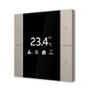 YUBR/U0.0.1-411 Room Temperature Controller, Champagne Gold,FM