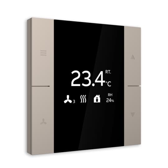 YUBR/U0.0.1-411 Room Temperature Controller, Champagne Gold,FM – Görsel 2 / 3