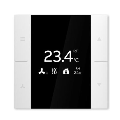 YUBR/U0.0.1-001 Room Temperature Controller, White, FM