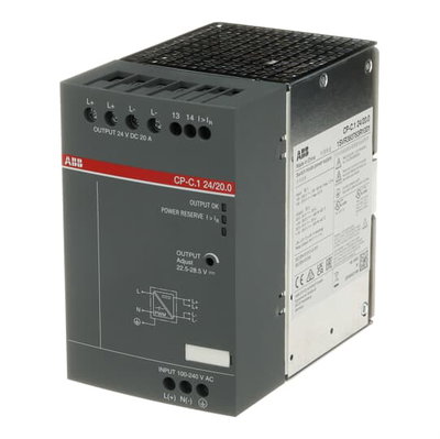 CP-C.1 24/20.0 Power supply In:100-240VAC/90-300VDC Out:DC 24V/20A