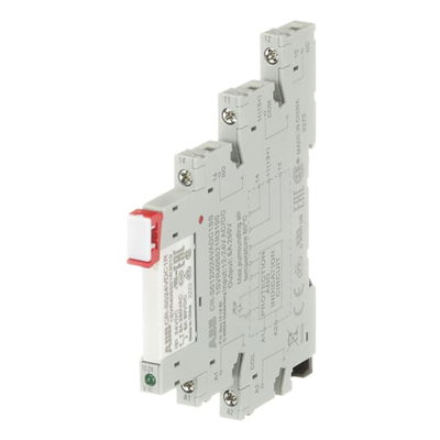 CR-S024VADC1CRS Interface relay cpl. 1c/o, A1-A2=24VAC/DC, Output=6A/250VAC