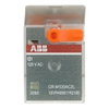 CR-M120AC2L Pluggable interface relay 2c/o, A1-A2=120VAC, 250V/12A, LED