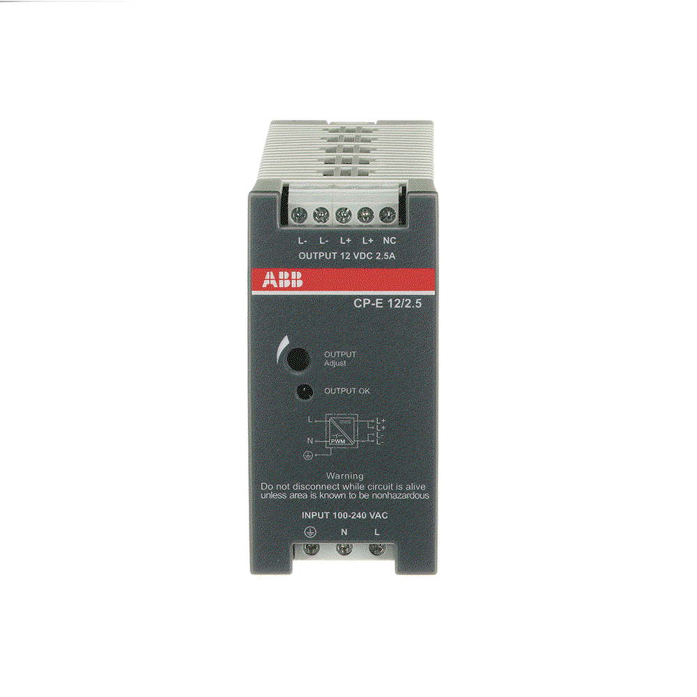 CP-E 12/2.5 Power supply In:100-240VAC Out: 12VDC/2.5A