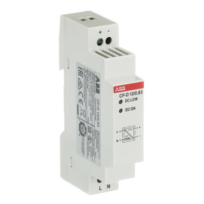 CP-D 12/0.83 Power supply In: 100-240VAC Out: 12VDC/0.83A