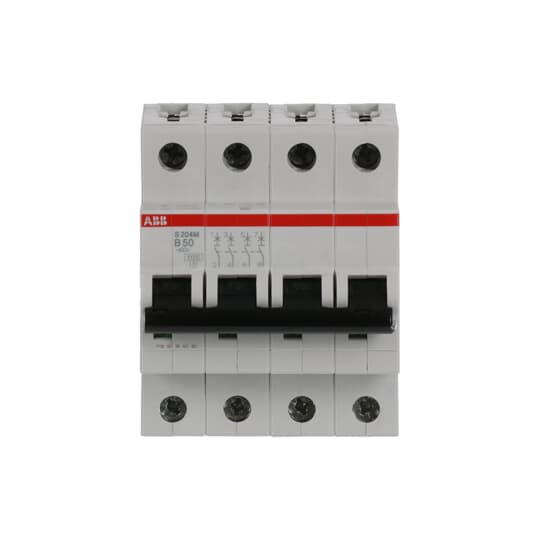 Miniature Circuit Breaker - S200M - 4P - 50 A - B - (AC) 10 kA