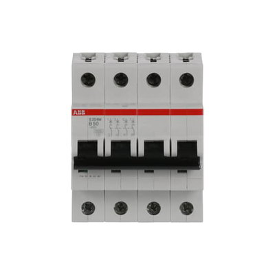 Miniature Circuit Breaker - S200M - 4P - 50 A - B - (AC) 10 kA