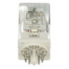 CR-U024DC3LD Pluggable interface relay 3c/o, A1-A2=24 VDC, 250V/10A, LED, diode