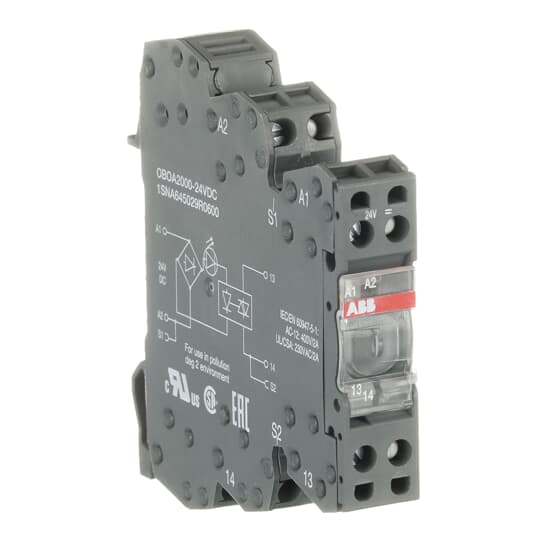 OBOA2000-24VDC Optocoupler R600 A1-A2=24VDC,10-230VAC/25 mA-2 A,Triac – Image 3 of 3