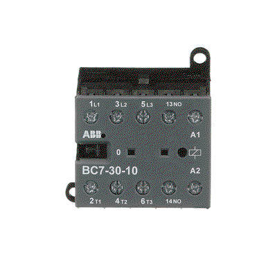 Mini Contactor BC7 220 ... 240 V DC - 3 NO - 0 NC - Screw Terminals