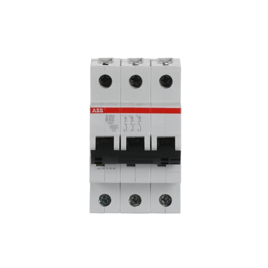 Miniature Circuit Breaker - S200 - 3P - 50 A - B - (AC) 6 kA