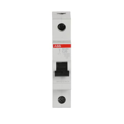 Miniature Circuit Breaker - SH200 - 1P - 20 A - C - (AC) 6 kA