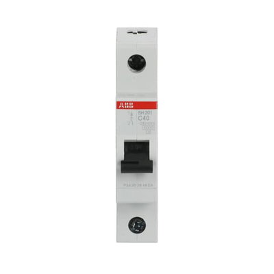 Miniature Circuit Breaker - SH200 - 1P - 40 A - C - (AC) 6 kA