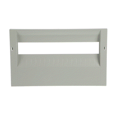 PANEL WITH HOLES H225 AND DIN-SIZE 2-3