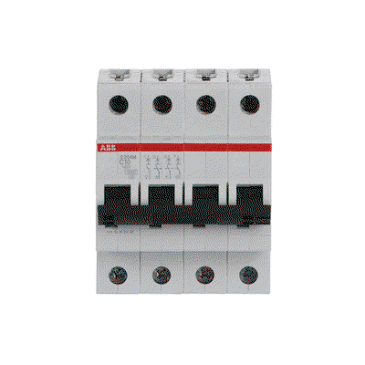 Miniature Circuit Breaker - S200M - 4P - 10 A - C - (AC) 10 kA