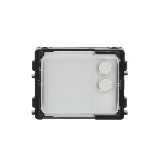 Round pushbutton module, 2, white – Image 2 of 3